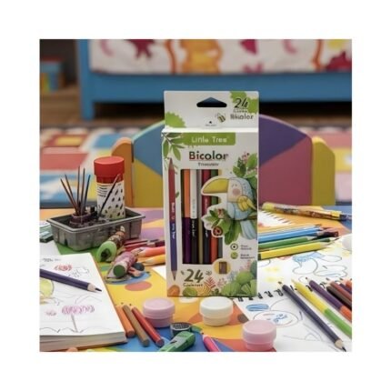 Duo Color Pencil No. 511206-E ( 12 Pencil/ 24 Color )