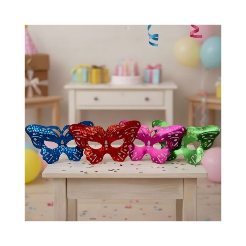 Party Eye Mask No. 401 ( 1 Color 6 Pcs ) - Image 1