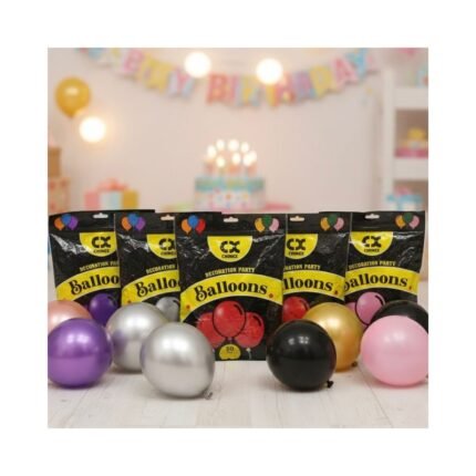 Regular Balloon (1 Color 50 Pcs)
