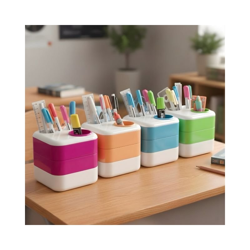Plastic Pen Stand No. 6914 - Image 1