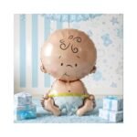 12 Pcs Baby Shower Foil Balloon Mix Design