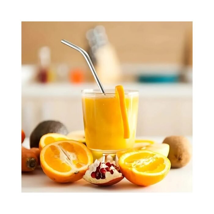 6 Pcs Stainless Steel Straw KK-V-15-4 - Image 2