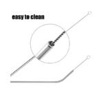 6 Pcs Stainless Steel Straw KK-V-15-4 - Image 3