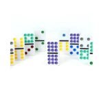 55 Ceramic Dominoes No. 17-437 (Set of 55) - Image 3