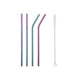 4 Pcs Stainless Steel Straw KK-V-15-7 - Image 4