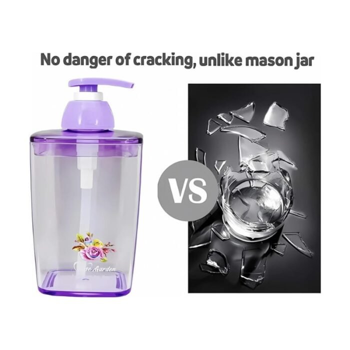 Rose Garden Table Soap Dispenser 400ml - Image 5