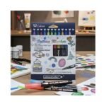 Single Tip Outline Marker No. 588-12 ( 12 Pcs )