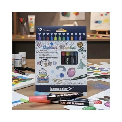Single Tip Outline Marker No. 588-12 ( 12 Pcs )