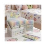 Highlighter+Erasable Tip No. 2018 ( 12 Pcs Box/ 6 Color/ 6 Highlighter )