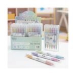 Duo Tip Highlighter No. 2017 ( 12 Pcs Box/ 12 Color/ 6 Highlighter )