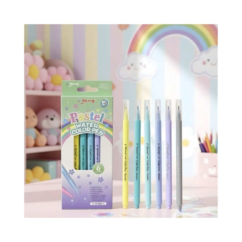 1 Single Tip Color Pen No. 201828 ( 6 Pcs ) - Image 1