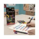 Double Tip Calligraphy Pen No. 2025027 ( 8 Pcs )