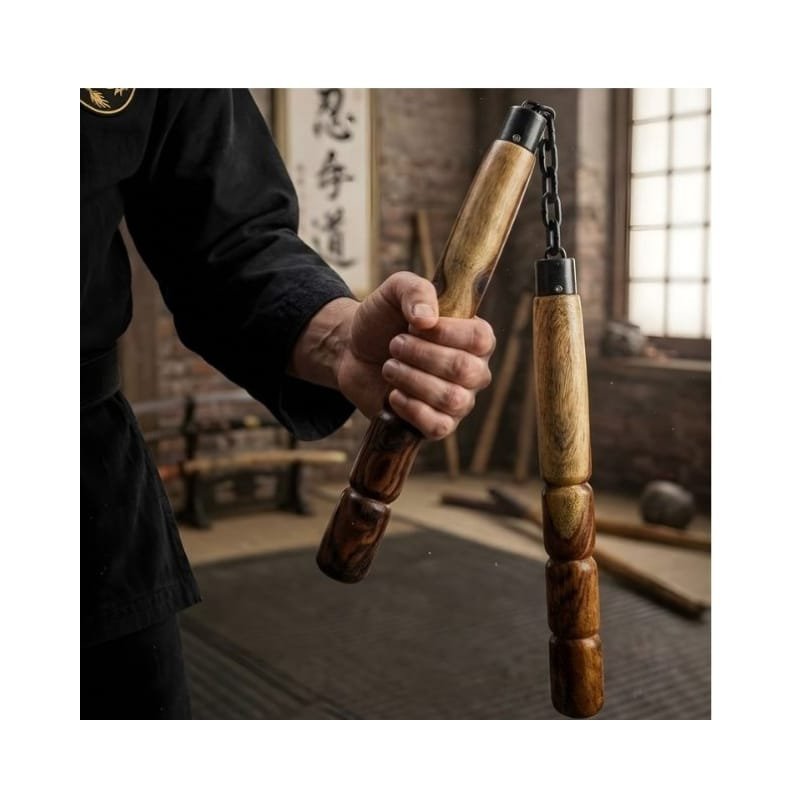 1 Wooden Karate - Image 1