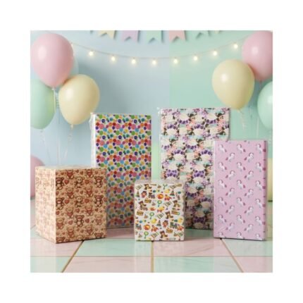 Mixed Gift Paper ( Single Design 25 Sheet )